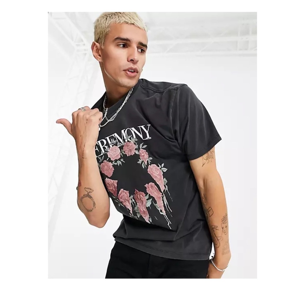 All Saints Ceremony Rose Ring Tee